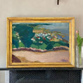 Load image into Gallery viewer, Vintage Art Room Mid Century Landscape Oil Painting By H Fredriksson From Sweden
