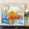 Load image into Gallery viewer, Mid Century Vintage Art Room Oil Painting By Stig Delang Sweden