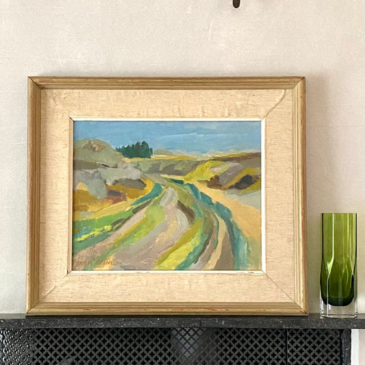 Vintage Original Oil Painting By Listed Artist  A Jönsson Sweden