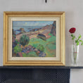 Load image into Gallery viewer, Vintage Mid Century Seascape Oil Painting By C Deelsbo Sweden