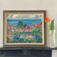 Load image into Gallery viewer, Mid Century Original Landscape Oil Painting By K Ohlsson Sweden
