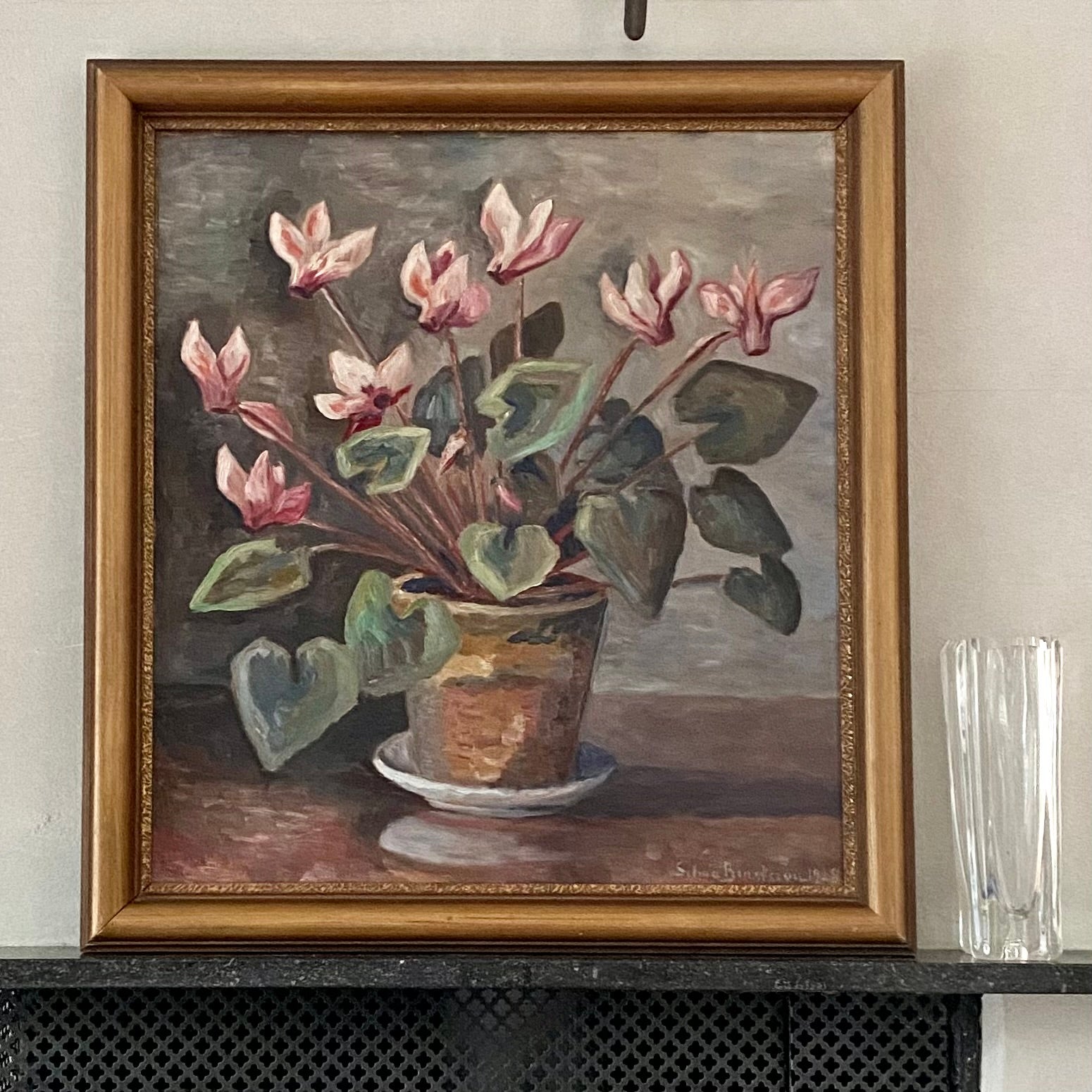 Original Still Life Oil Painting From Sweden