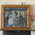 Load image into Gallery viewer, Mid Century Original Winterscape Oil Painting From Sweden