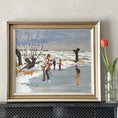Load image into Gallery viewer, Vintage Oil Painting from Sweden Signed Bertil Johansson