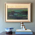 Load image into Gallery viewer, Mid Century Original Landscape Oil Painting from Sweden by E Fährm
