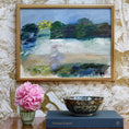 Load image into Gallery viewer, Vintage Mid Century Landscape Oil Painting Sweden
