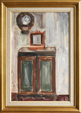 Load image into Gallery viewer, Vintage Original Mid Century Interior Oil Painting from Sweden
