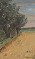 Load image into Gallery viewer, Vintage Art Room Original Oil Painting of Cows From Sweden
