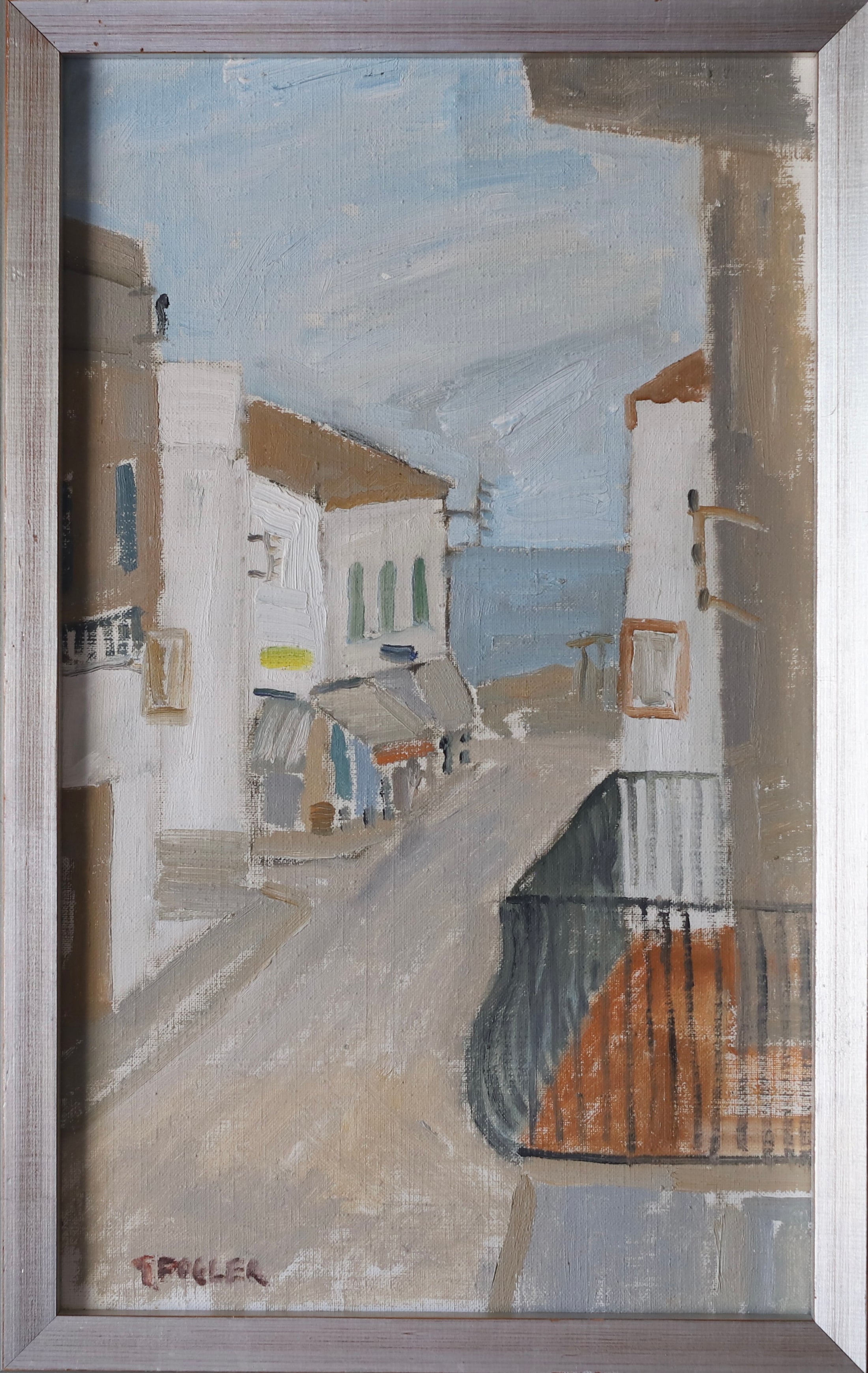 Vintage Oil Painting by G Fogler From Sweden