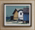 Load image into Gallery viewer, Original Coastal Oil Painting Vintage Mid Century Sweden
