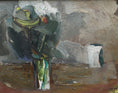 Load image into Gallery viewer, Striking Vintage Art Room Mid Century Still Life Oil Painting
