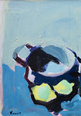 Load image into Gallery viewer, Vintage Mid Century Still Life Oil Painting From Sweden
