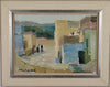 Mid Century Vintage Oil Painting From Sweden By H Cardell 1963