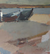 Mid Century Original Coastal Oil Painting From Sweden