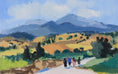 Load image into Gallery viewer, Vintage Art Room Mid Century Original Oil Painting from Sweden
