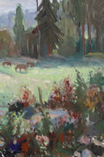 Load image into Gallery viewer, Mid Century Original Oil Painting From Sweden By E Skans
