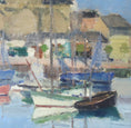 Load image into Gallery viewer, Large Mid Century Original Oil Painting From Sweden By H Cardell 1950
