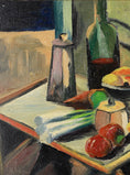 Load image into Gallery viewer, Vintage Art Room Oil Painting Kitchen Still Life From Sweden
