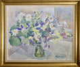 Load image into Gallery viewer, Swedish Vintage Still Life Oil Painting From Sweden By F Holmér
