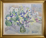 Swedish Vintage Still Life Oil Painting From Sweden By F Holmér