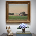 Load image into Gallery viewer, Original Vintage Farmhouse Oil Painting from Sweden 1927
