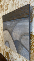 Load image into Gallery viewer, Mid Century Vintage Art Abstract Oil Painting From Sweden
