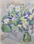 Load image into Gallery viewer, Swedish Vintage Still Life Oil Painting From Sweden By F Holmér

