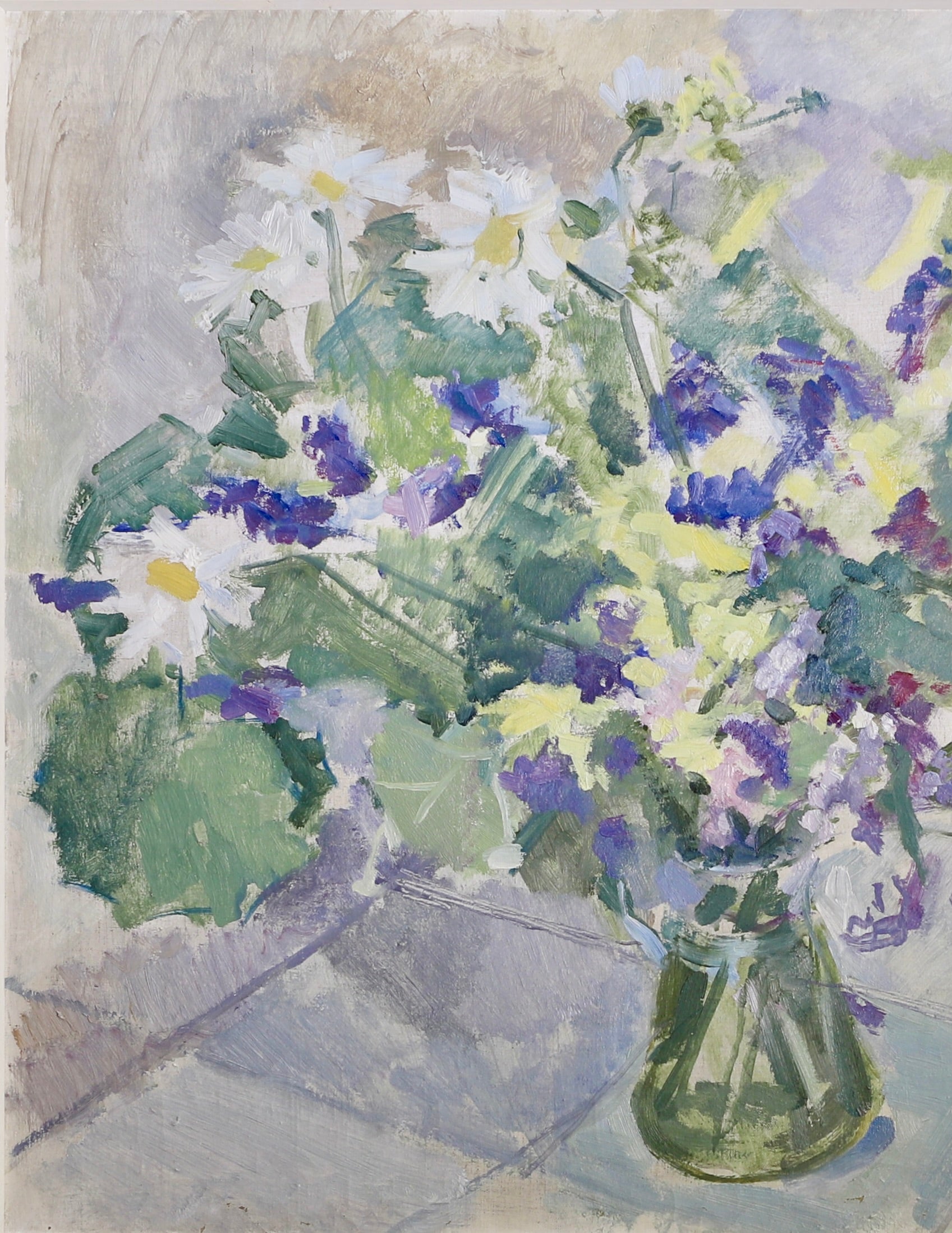 Swedish Vintage Still Life Oil Painting From Sweden By F Holmér