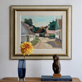 Load image into Gallery viewer, Charming Mid Century Original Oil Painting from Sweden 1959
