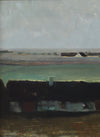 Mid Century Original Landscape Oil Painting from Sweden