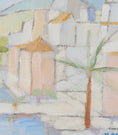 Load image into Gallery viewer, Mid Century Landscape Oil Painting Sweden
