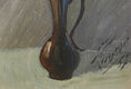 Load image into Gallery viewer, Original Mid Century Still Life Oil Painting Yellow Roses from Sweden
