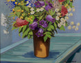 Load image into Gallery viewer, RESERVED SC Vintage Art Still Life Original Oil Painting From Sweden K Runert
