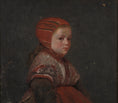 Load image into Gallery viewer, Vintage Art Room  Girl's Portrait Sweden
