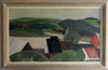 Mid Century Landscape Oil Painting By A Erwö Sweden