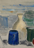 Load image into Gallery viewer, Vintage Art Room Mid Century Still Life Oil Painting From Sweden 1965
