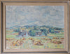 Mid Century Original Landscape Oil Painting From Sweden