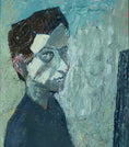 Load image into Gallery viewer, Vintage Art Room Artist Portrait from Sweden
