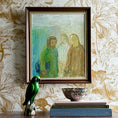 Load image into Gallery viewer, Mid Century Original Vintage Oil Painting from Sweden
