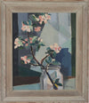 Mid Century Still Life Oil Painting from Sweden 1952