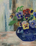 Load image into Gallery viewer, Vintage Art Room Antique Still Life Oil Painting From Sweden
