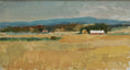 Load image into Gallery viewer, Original Vintage Farmhouse Oil Painting from Sweden
