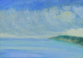 Load image into Gallery viewer, Mid Century Art Coastal Oil Painting from Sweden
