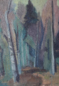 Load image into Gallery viewer, Mid Century Vintage Landscape Oil Painting From Sweden
