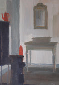 Load image into Gallery viewer, Mid Century Original Interior Oil Painting By G Persson Sweden
