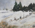 Load image into Gallery viewer, Vintage Art Room Landscape Oil Painting From Sweden by H Brundin
