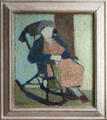 Load image into Gallery viewer, Original Vintage Mid Century Figurative Painting From Sweden
