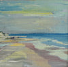 Mid Century Original Coastal Oil Painting From Sweden