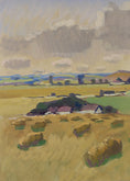 Load image into Gallery viewer, Mid Century Vintage Oil Painting From Sweden by Hamborn

