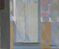 Load image into Gallery viewer, Mid Century Abstract Oil Painting By S Sahlberg Sweden 1954
